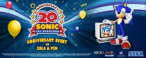 Sonic the Hedgehog Celebrates 20th Anniversary today
