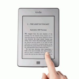 Amazon's Kindle updates with a Toucscreen