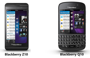blackberry 10 models