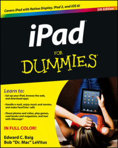 iPad for Dummies top selling ‘Dummy’ book