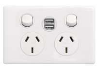 USB Power at the nearest powerpoint