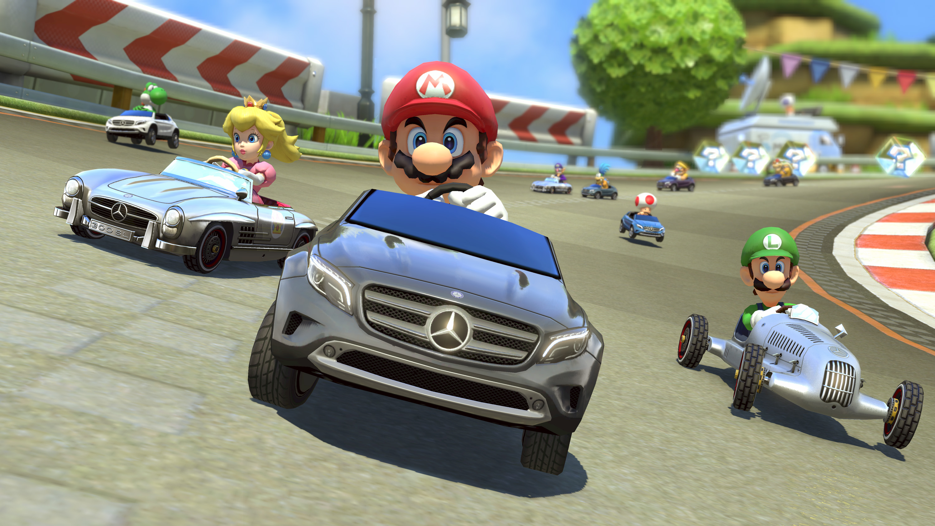 Гонки 8 играть. Mario Kart 8. Mario Kart 8 Mercedes. Mario Kart 8 Nintendo. Mario Kart 8 Deluxe car.