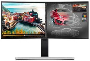 Computer Monitors get curvy