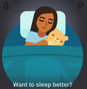 Fitbit for sleep tracking