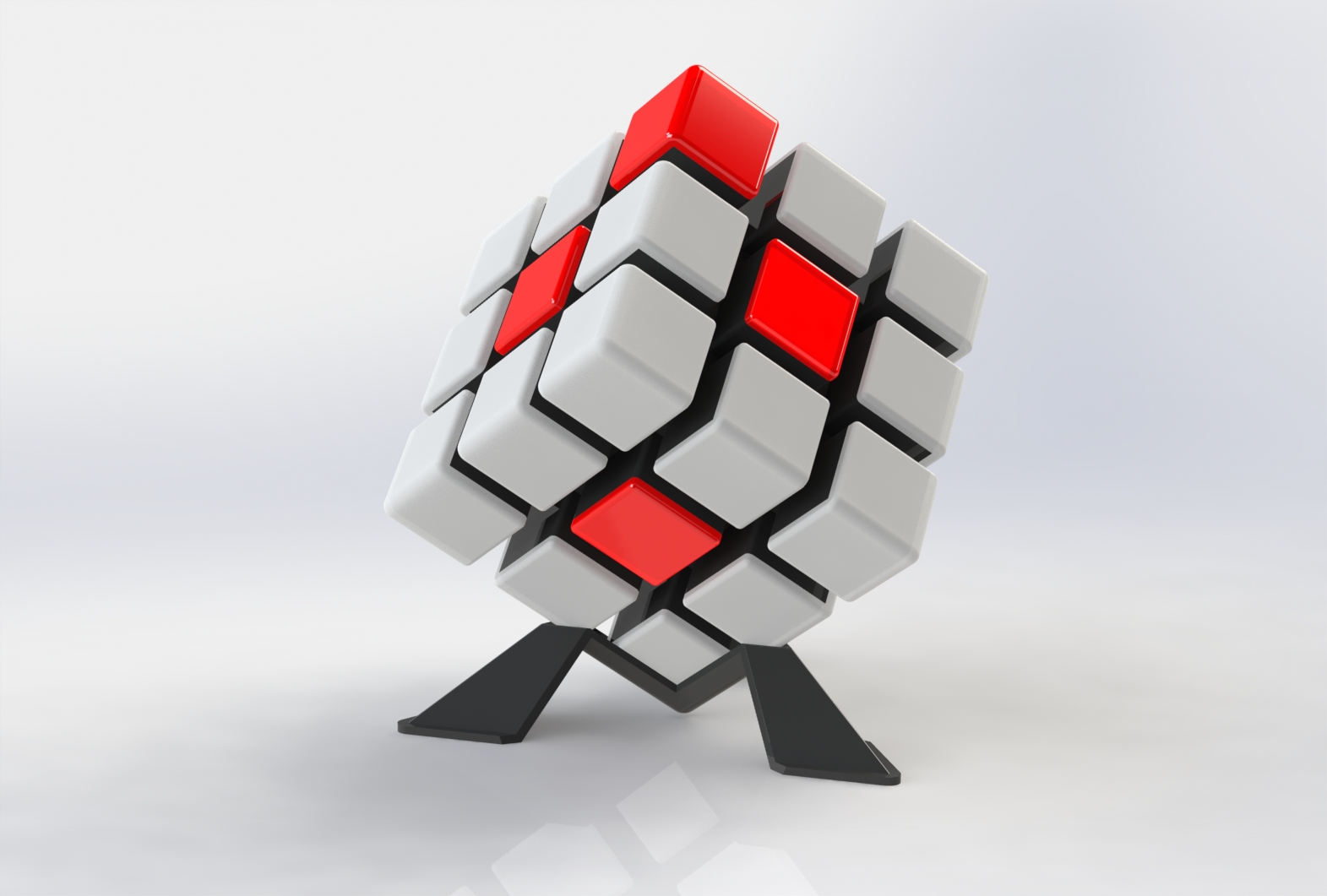 rubik's electronic puzzle cube