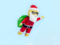 Skydiving Santa on Google