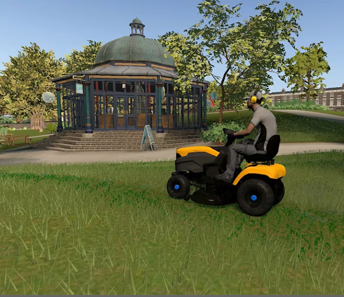 Lawn Mower Simulator for Nintendo Switch Tech Daily with Andy Wells